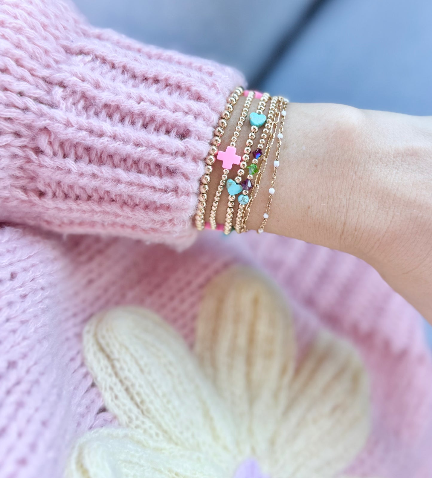 The Sentimental Cross Bracelet