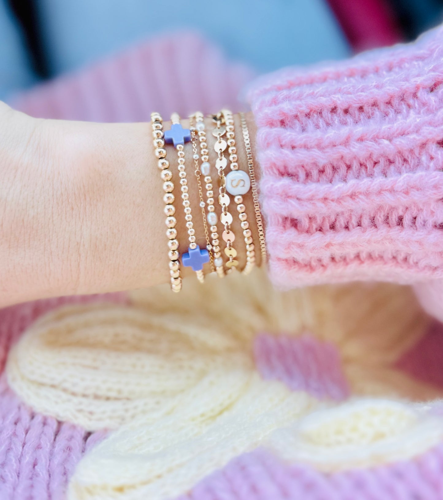 The Sentimental Cross Bracelet