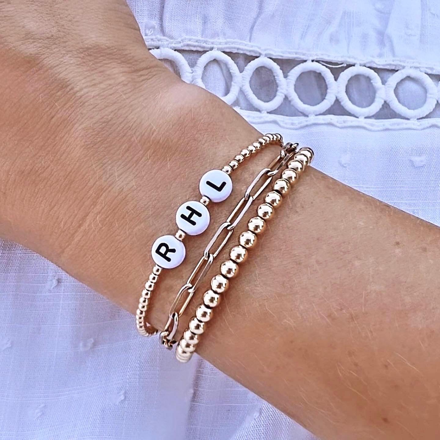 The Mama Bracelet In Black & White