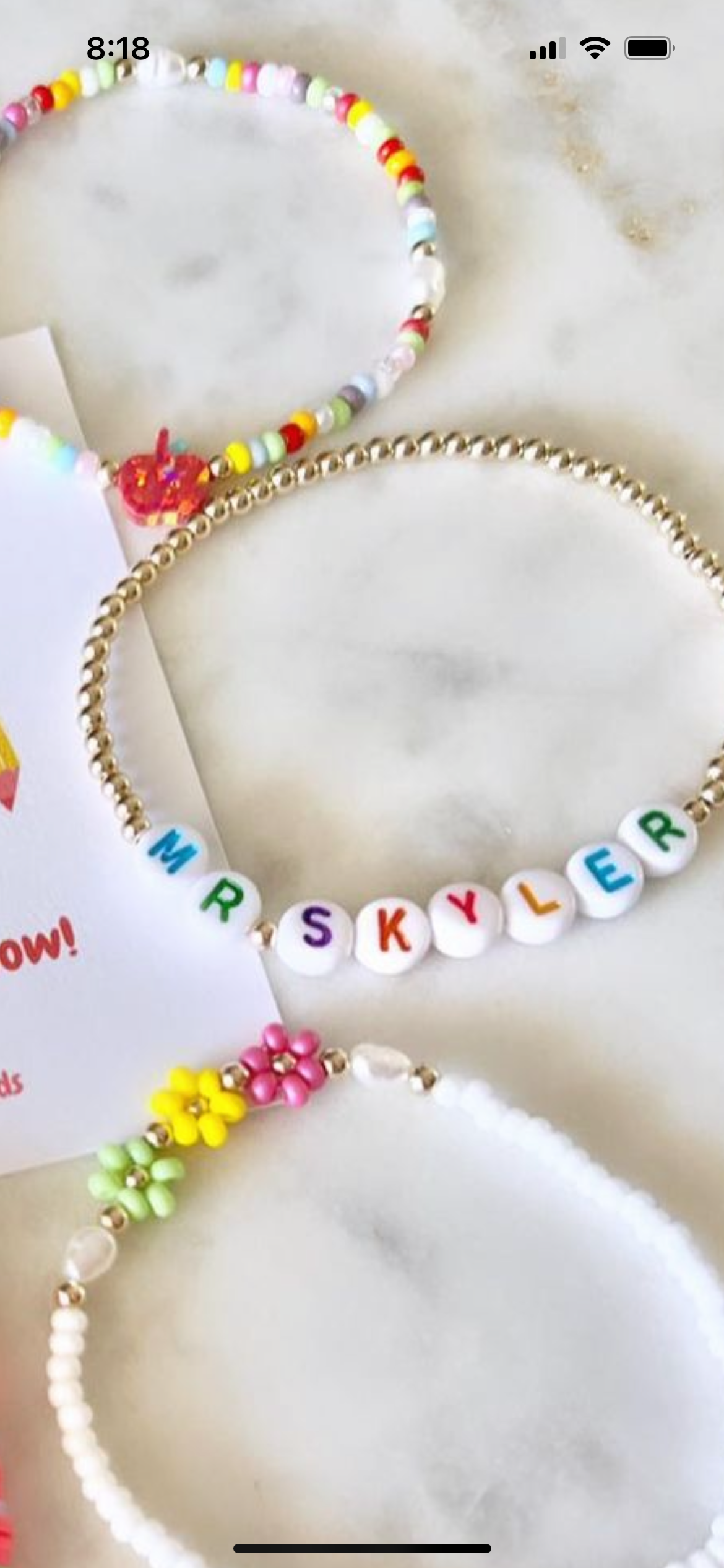 The Mama Bracelet In Rainbow